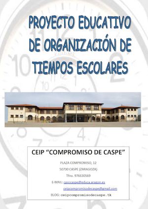 Proyecto Educativo de Organización de Tiempos Escolares 2017