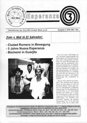 ESPERANZA-INFO NR. 2-4/96 (Mai 1996)