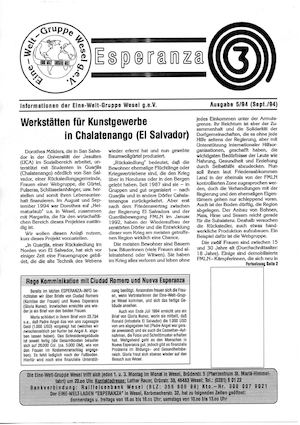 ESPERANZA-INFO NR. 5/94 (Sept. 1994)
