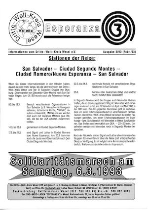 ESPERANZA-INFO NR. 2/93 (Febr. 1993)