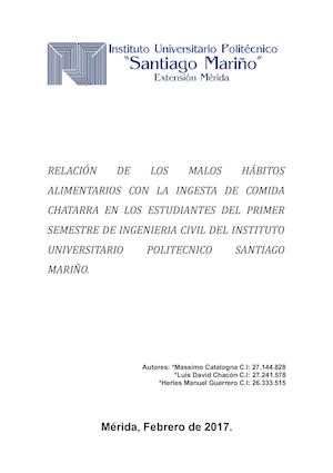 PROYECTO DE METODOLOGIA I