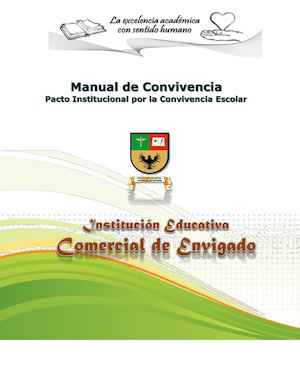 Manual De Convivencia Para Estudiantes Comercial De Envigado Diciembre 2016 Ilovepdf Compressed