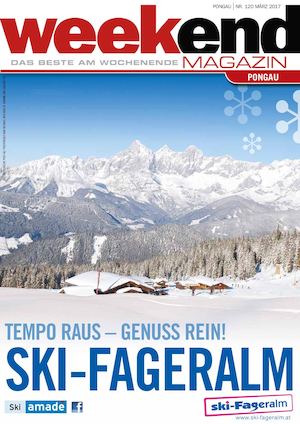 Weekend Magazin Pongau März 2017