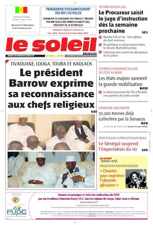 EDITION DU 4-5 MARS 2017