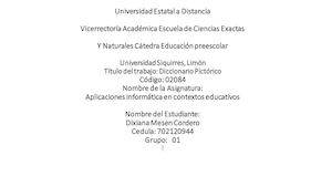 Diccionario Pictorico