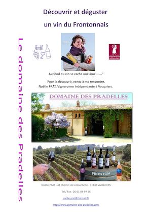 Vin du Fronton Le Domaine Pradelles