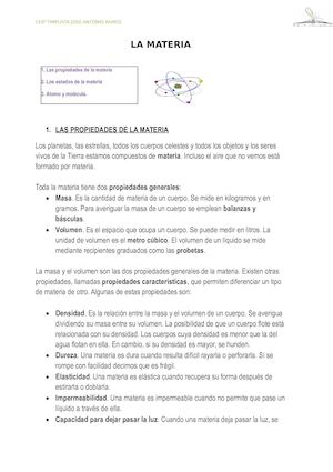 La Materia Def