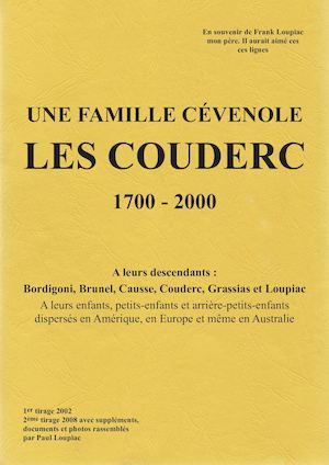 Une famille cévenole : les Couderc, 1700 - 2000