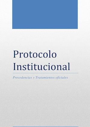 Protocolo Institucional