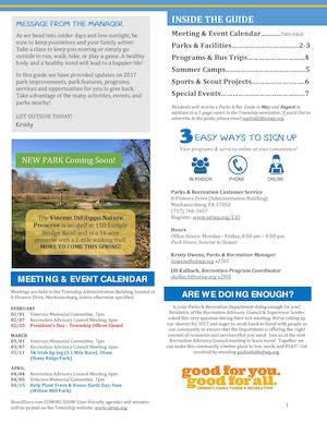 Parks & Rec Guide February Edition