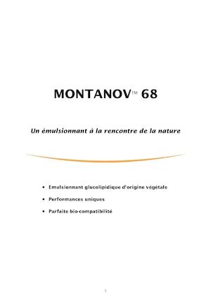 Fds Emulsifiant Montanov 68 F