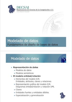 Modelado De Datos