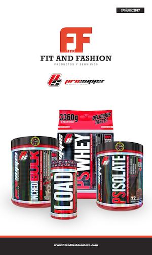 Catálogo F&F (ProSupps) 2017