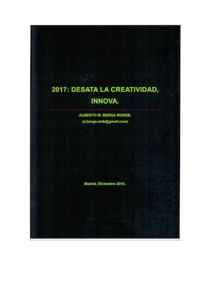 Creatividad, Innova Javier Cervigon Ruckauer