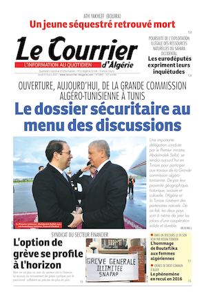 Le Courrier D'Algérie Du Jeudi 9 Mars 2017