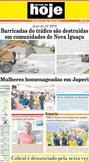 Jornal De Hoje 090317