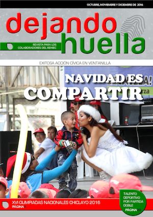 Revista Dejando Huella Oct Nov Dic 2016
