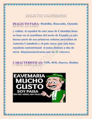 Dialectos Colombianos