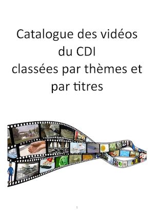 Catalogue 2017 des films disponibles au CDI
