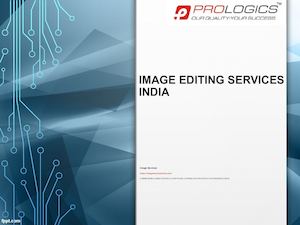 Image Editing Services India