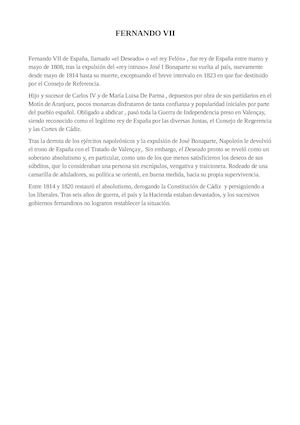 Fernando Vii
