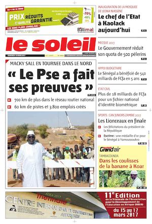 EDITION DU 10 MARS 2017