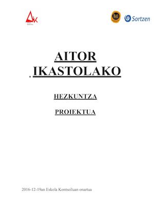 Hezkuntza Proiektua 2016
