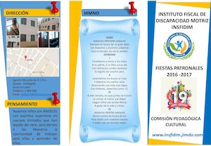 Triptico Fiestas Patronales 2017 Docentes