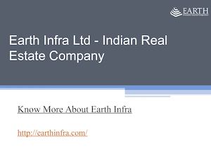Earth Infrastructures Limited - Real Estate Developers in Delhi