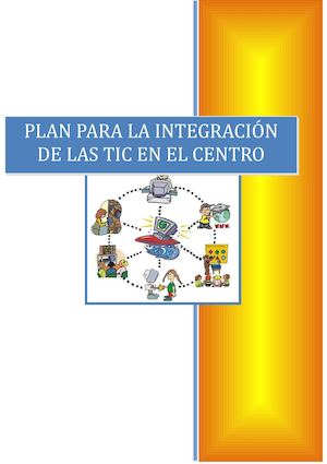 PLAN DE INTEGRACIÓN TIC