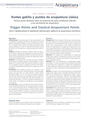 2010 Puntos Gatillo Y De Acupuntura Clásica Relación De Patrones De Dolor Miofascial Referido Y Meridianos De Caupuntura Juliana Ramirez Tme A1 Grup 1}