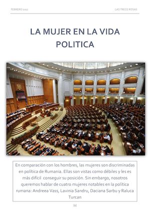 La Mujer En La Vida Política Rumania