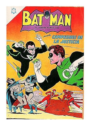 Batman Campeones De La Justicia, Revista Completa, 05 Agosto 1965 Novaro