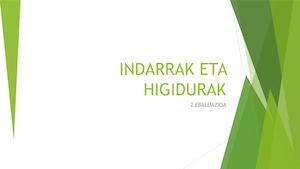 Indarrak Eta Higidura Dbh 2 Errepasoa