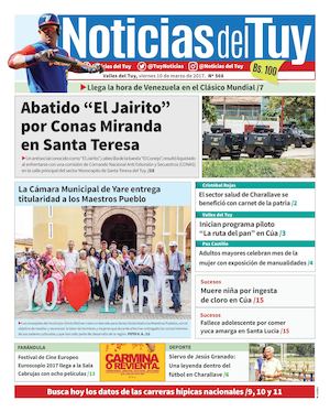Noticias Del Tuy 10 De Marzo