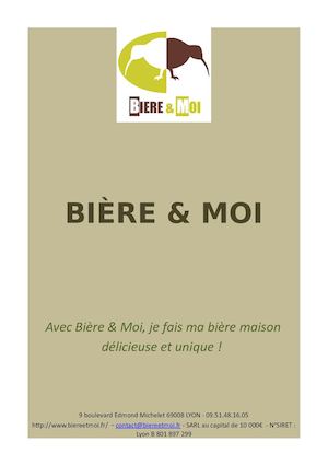 Brochure Biere Et Moi