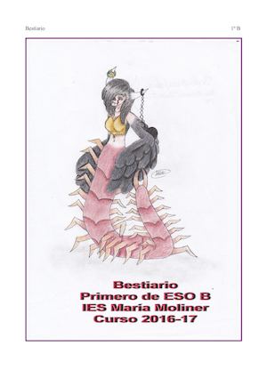 Bestiario 1º B