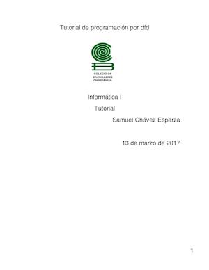 Tutorial De Programación Por Dfd