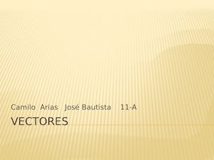 Vectores