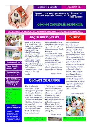 Qənaət Zənginlik Deməkdir