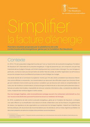 Simplifier la facture d’énergie