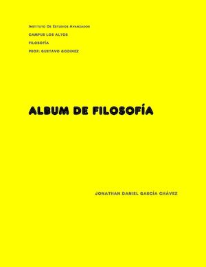 Album Filosofía