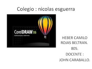 contenido de corel draw x5