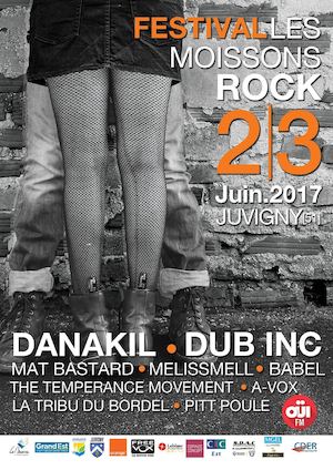 Informations Moissons Rock 2017