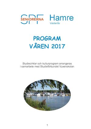 Program 2017 Vår