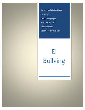 El Bullying (El Bulling)
