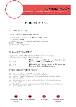 Curriculum Vitae