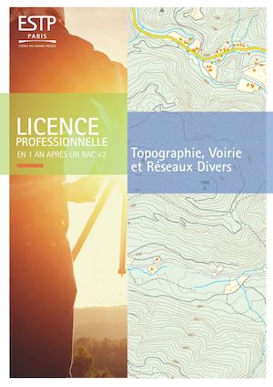 Plaquette Licence Topographie