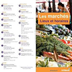 Marchés hebdomadaires - Le Havre