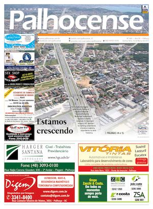 Jornal Palavra Palhocense - Edição 580